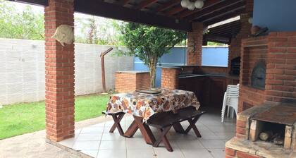 House 4 Bedrooms in Gated Community with Barbecue and Swimming Pool.