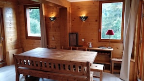 Dining - Valmorel Duplex, 3 bedrooms, 6-8 pers - Skis at your feet, in the heart of the resort (Les Avanchers-Valmorel)