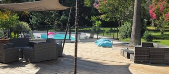 Vackert renoverat katalansk villa 2 min centrum Céret, trÀdgÄrd och privat pool