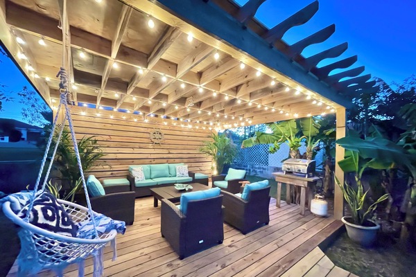New backyard deck