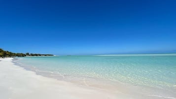 Sun-loungers, beach towels