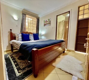 4 bedrooms, iron/ironing board, travel cot, WiFi