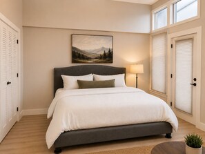 1 dormitorio, tabla de planchar con plancha, wifi gratis y ropa de cama