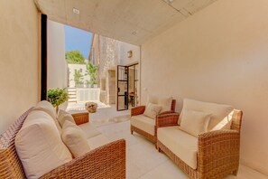 Terrace/patio - Villa Alicanti 2 fos seven people with pool (Pollensa)