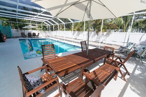 Außenpool, beheizter Pool