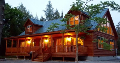 First Lake Waterfront Home in Old Forge, New York
