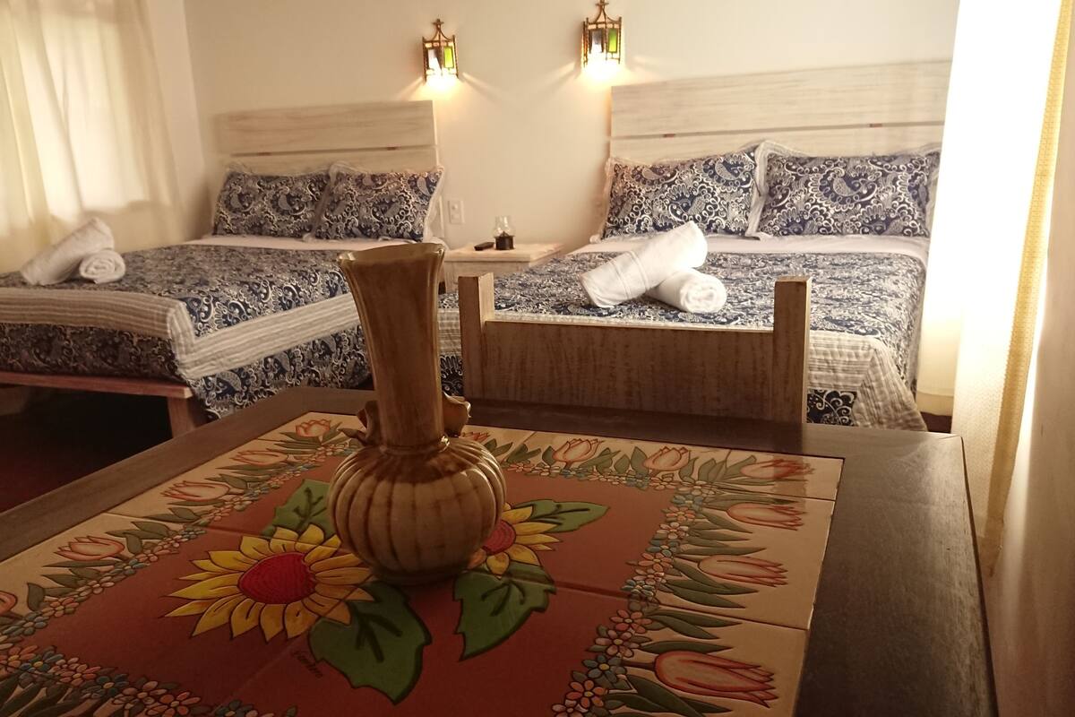 Quadruple Room, 2 Double Beds, Non Smoking