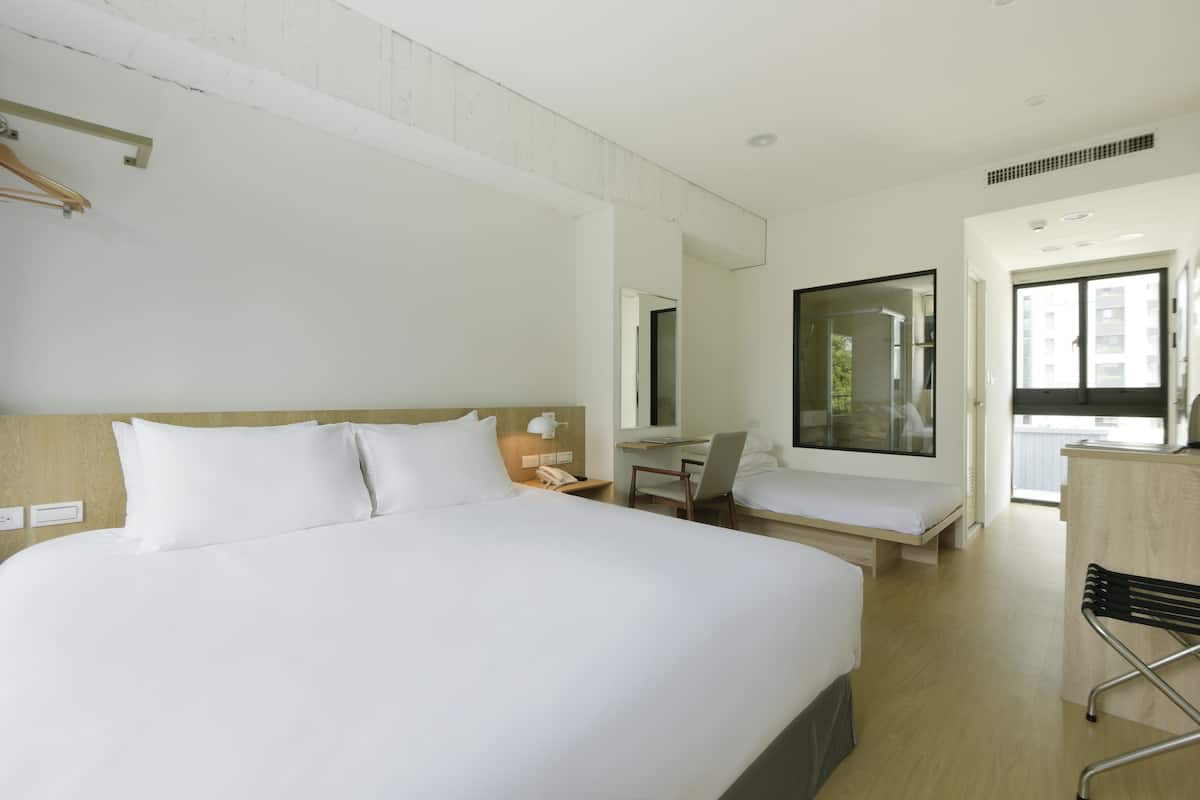 Superior-Dreibettzimmer, Nichtraucher | Bettwäsche aus ägyptischer Baumwolle, hochwertige Bettwaren