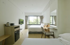 Standard Quadruple Room, Non Smoking | View from room - Hotelkuei (Taichung)