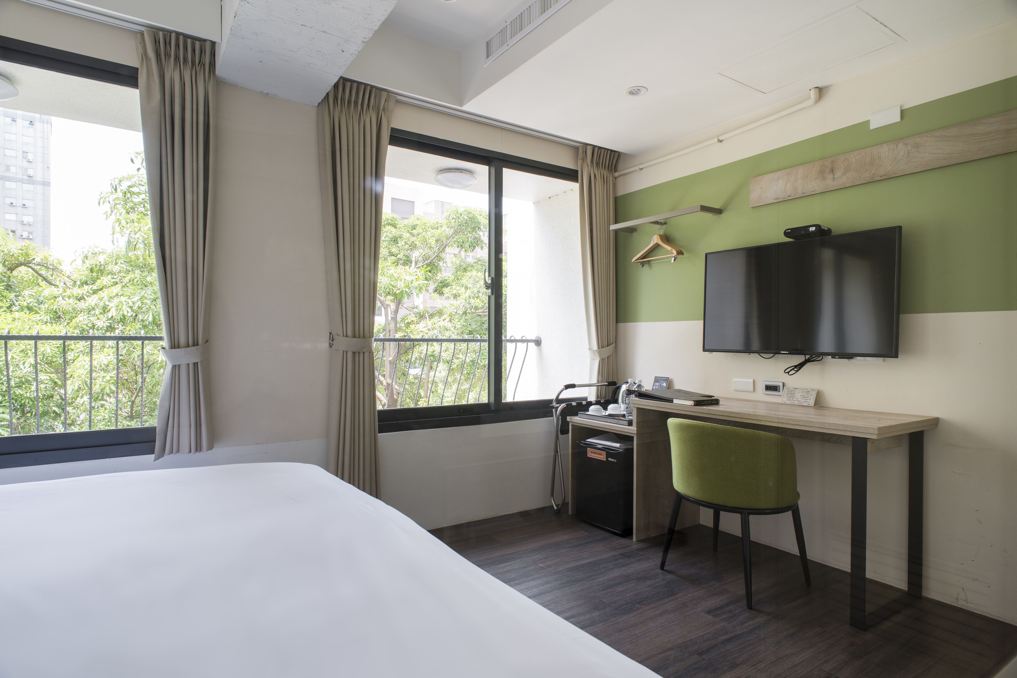 superior double room | egyptian cotton sheets, premium bedding, blackout curtains