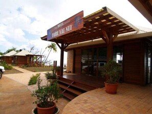 Façade de l’hébergement