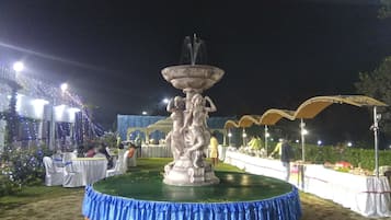 Área para banquetes al aire libre