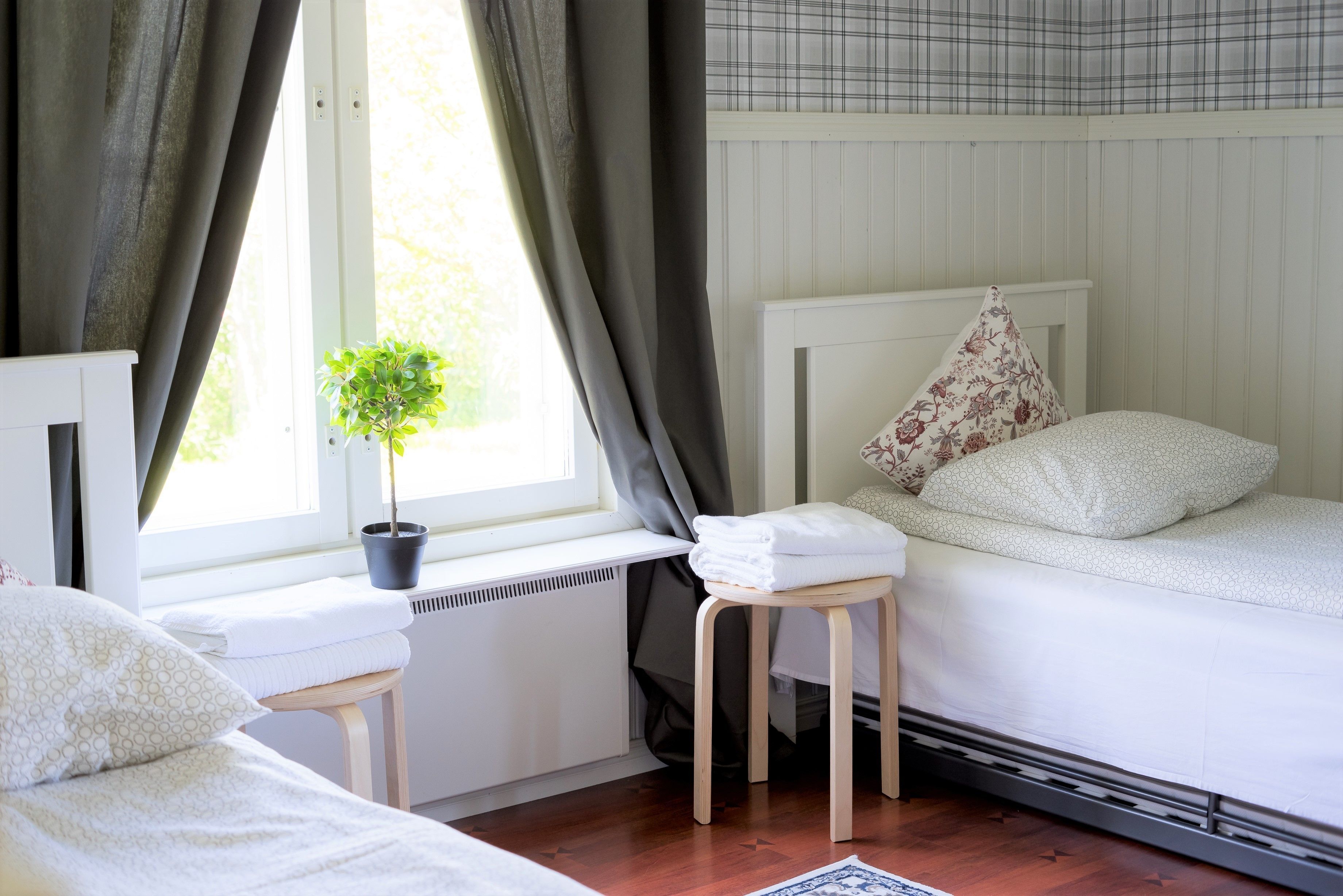 deluxe villa, 2 bedrooms, non smoking, sauna | courtyard view