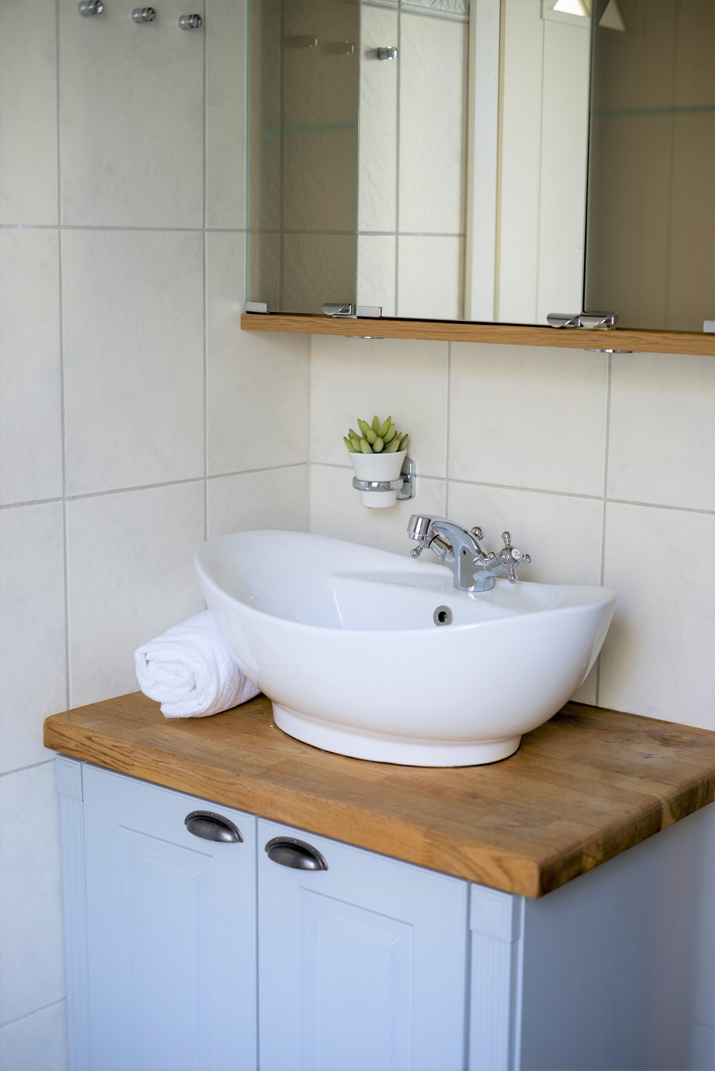 deluxe villa, 2 bedrooms, non smoking, sauna | bathroom shower