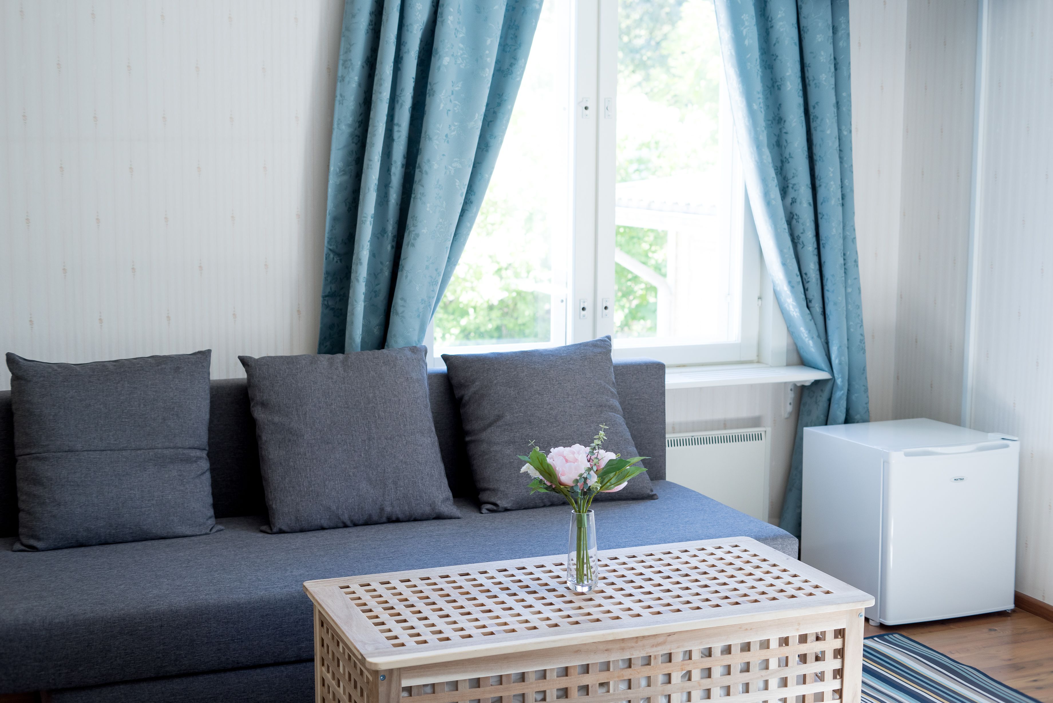 comfort quadruple room, multiple beds, non smoking | courtyard view