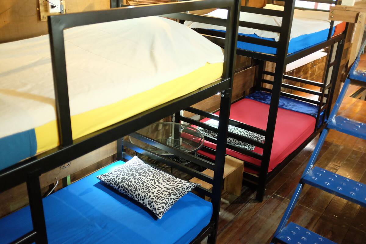 Design Shared Dormitory, Multiple Beds, Non Smoking | In-room safe, blackout drapes, free WiFi, bed sheets