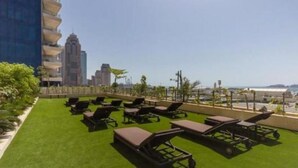 Property grounds - Best Beach Hostel (Dubai)