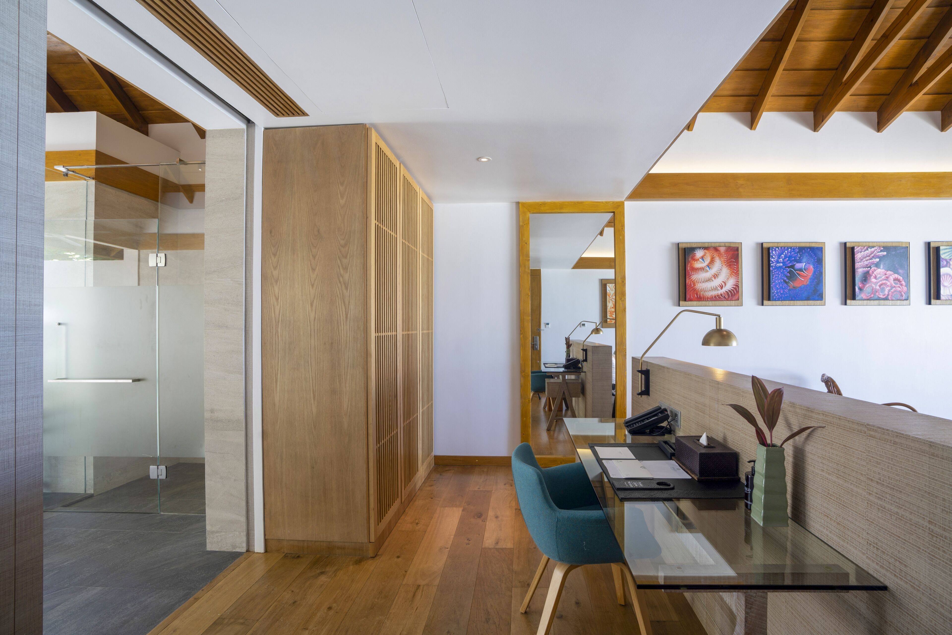 beach villa | 1 bedroom, premium bedding, memory-foam beds, minibar