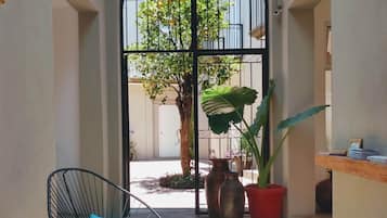 Entrada de la propiedad