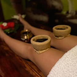 Couples treatment rooms, sauna, hot tub, steam room, hot springs