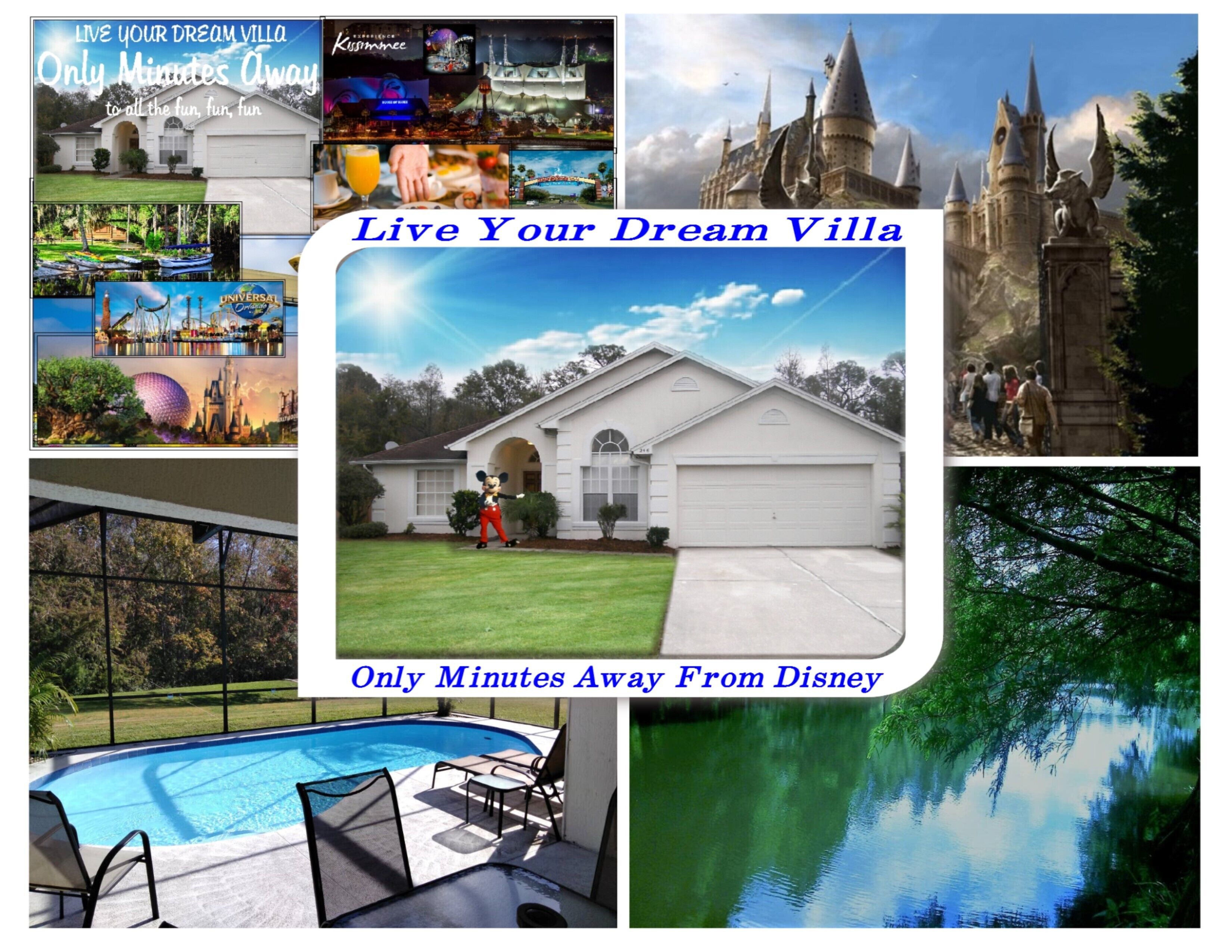 Breathtaking, Quiet, Private pool, Spacious, Elegant home ONLY MINUTES to DISNEY
