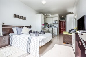 1 bedroom, iron/ironing board, free WiFi, bed sheets