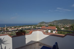 Property grounds - Casa Maja terrace with sea view (s.maria di castellabate)