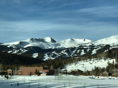 Near Main Street & stores. Hot tub  & yard. Pets welcome