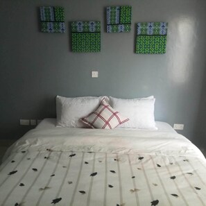 Casa geminada conforto, 1 cama Queen, para não fumantes, vista para o parque | 1 quarto, individualmente decorados, individualmente mobiliados