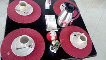 Ókeypis enskur morgunverður daglega