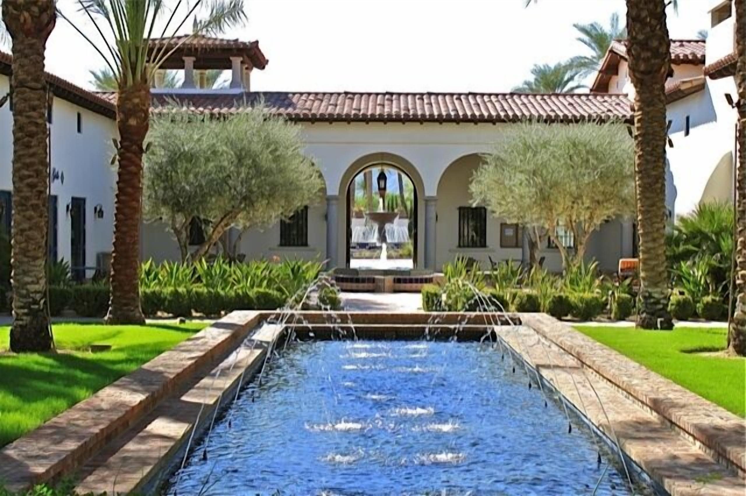 A heated pool, a lap pool