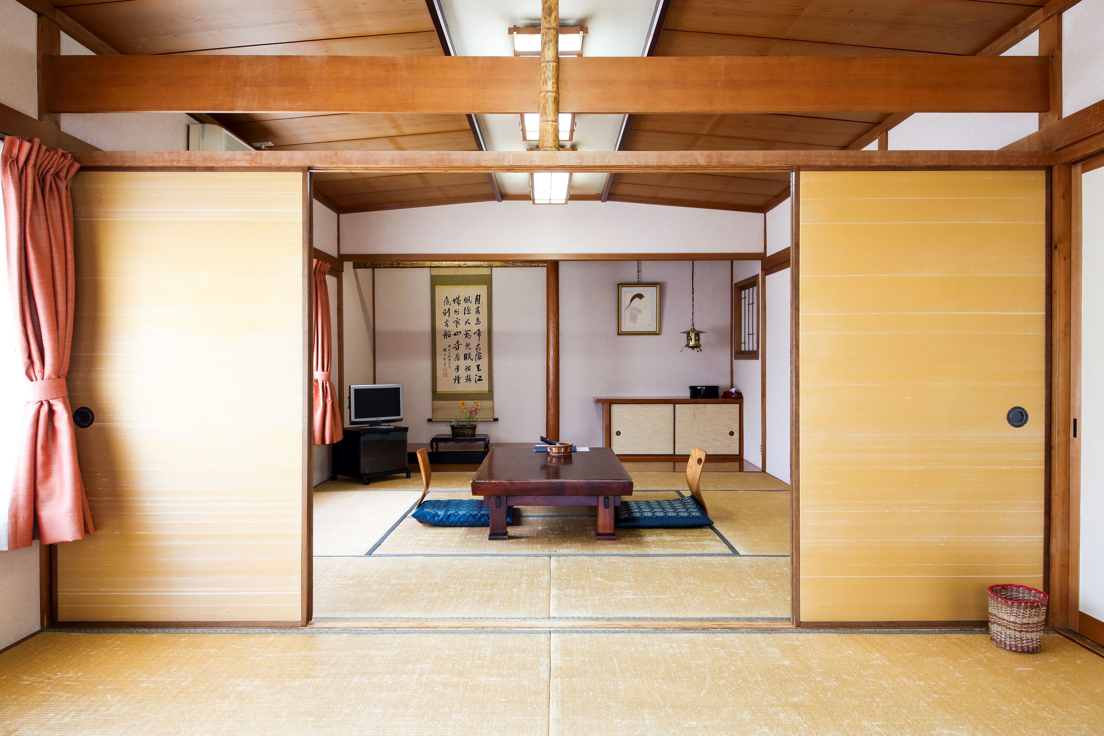 Quarto tradicional, 2 quartos (Japanese-Style, 8 Tatami, Older Bldg) | Wi-Fi de cortesia