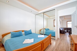 1 Schlafzimmer, Bügeleisen/Bügelbrett, kostenloses WLAN, Bettwäsche
