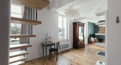 T2bis ***, 200 m vom Stadtzentrum entfernt, 60 m² mit Terrasse