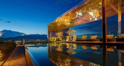 ❤ Nuevo elegante 1-BR cerca del bazar nocturno de Chiang Mai / piscina en la azotea / WIFI