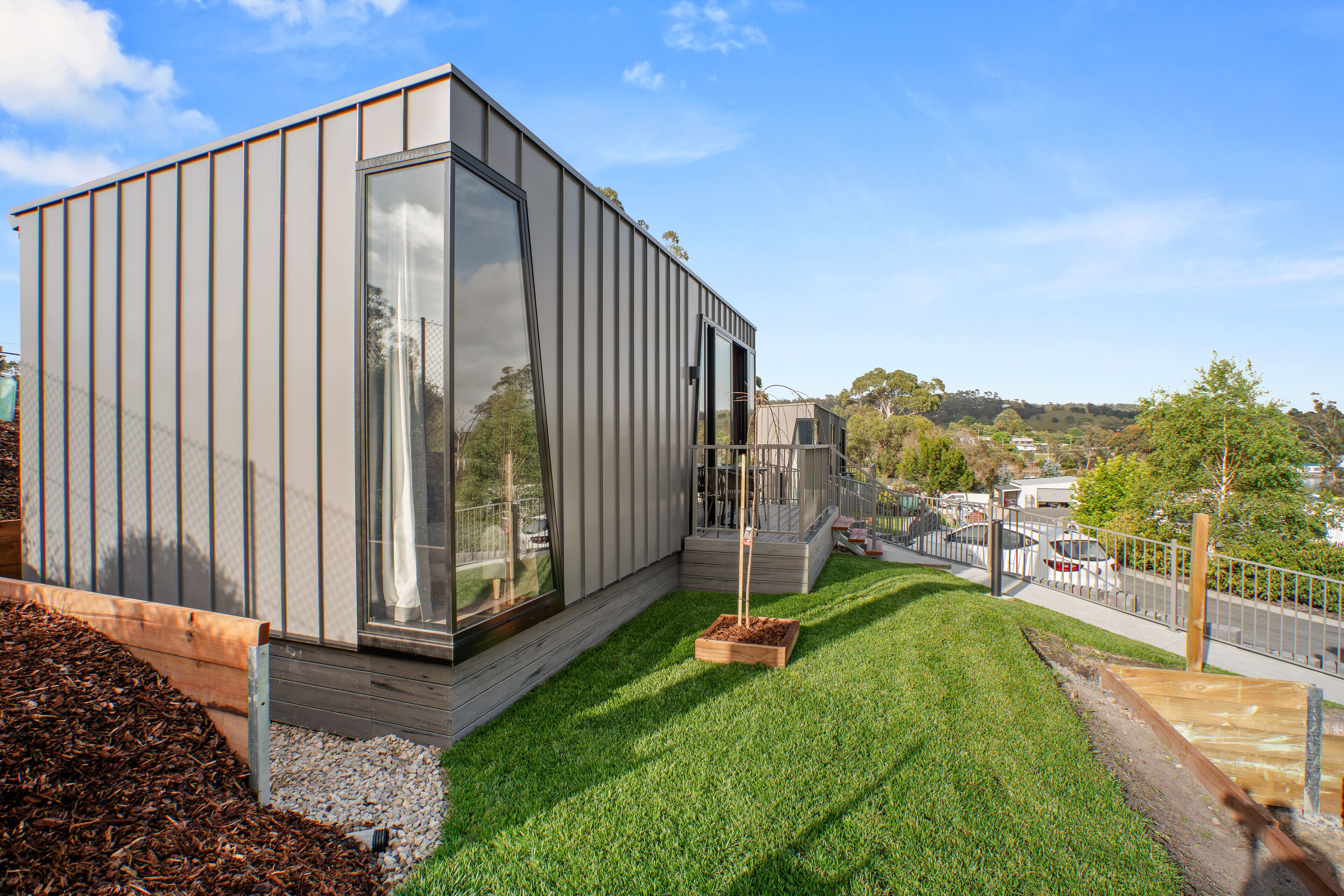 Cabin, 1 Bedroom, Bay View | Terrace/patio