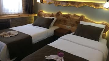 Family Twin Room, 2 Bedrooms, Non Smoking, Mountain View | Egyptian cotton sheets, premium bedding, in-room safe, desk