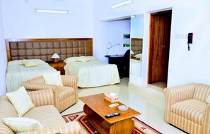 Superior Twin Room | 1 bedroom, minibar, in-room safe, individually decorated