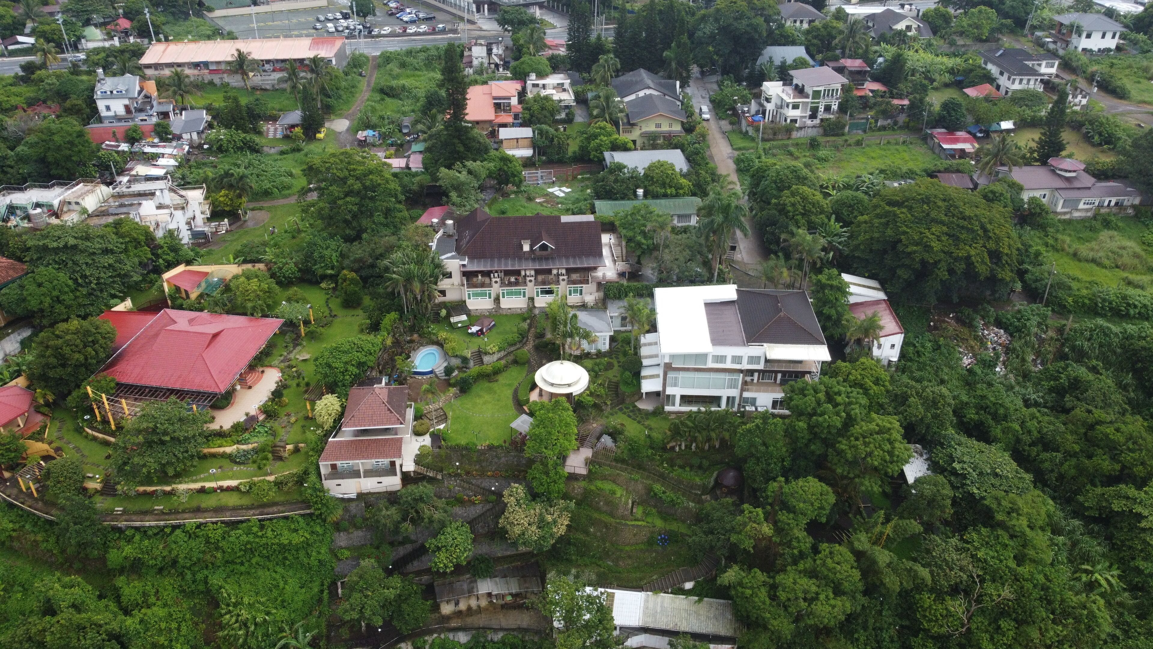 aerial view