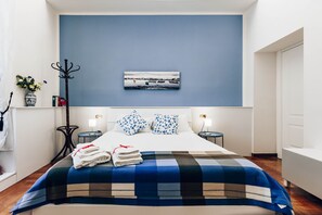 Superior-Doppelzimmer, Nichtraucher, mit Bad | Italienische Bettbezüge von Frette, hochwertige Bettwaren
