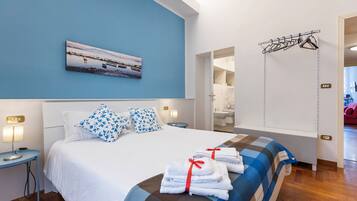 Habitación doble superior, para no fumadores, baño en la habitación | Sábanas italianas Frette, ropa de cama de alta calidad y edredón