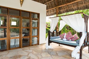 Lyxvilla - 1 kingsize-säng - havsutsikt | Terrass/Patio