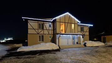 Front of property - evening/night