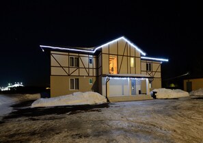 Front of property - evening/night - Usadba Silichi (Lahoysk)