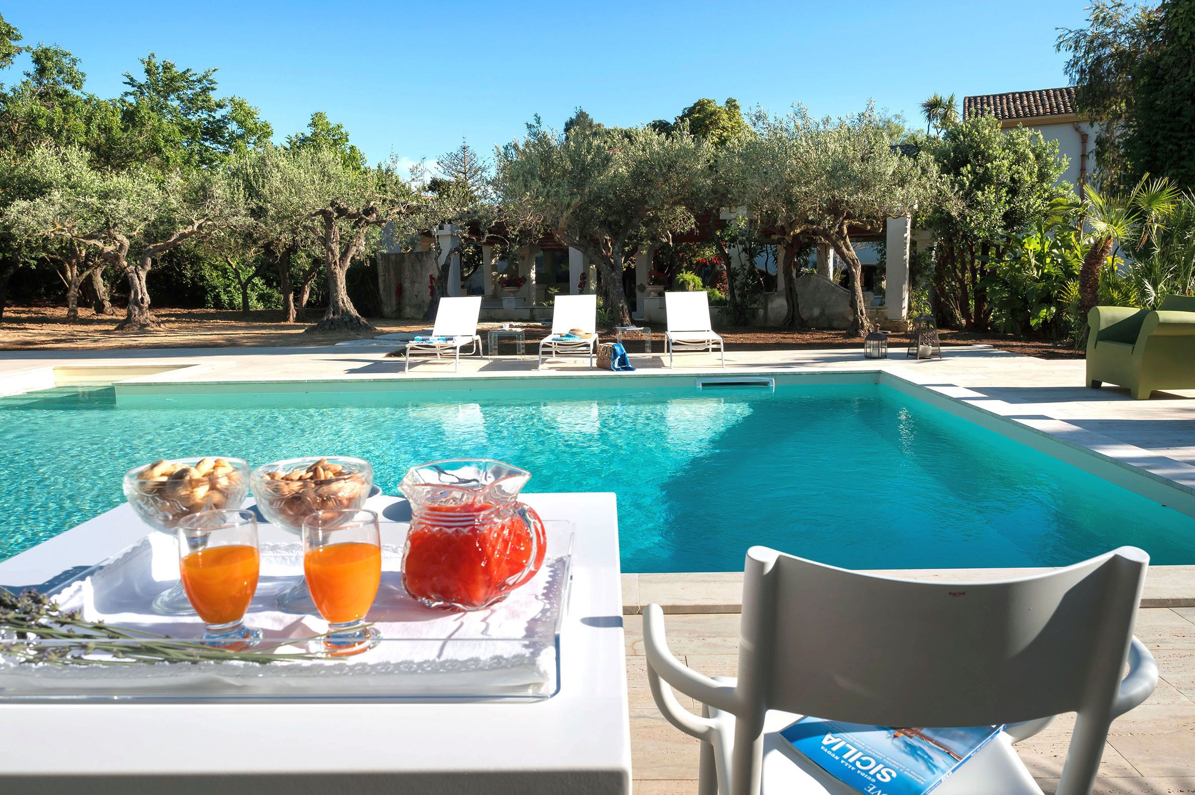 Seasonal outdoor pool