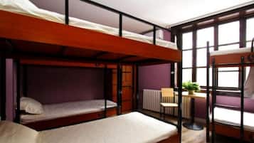 Bed in 8-bed Female Dormitory Room
