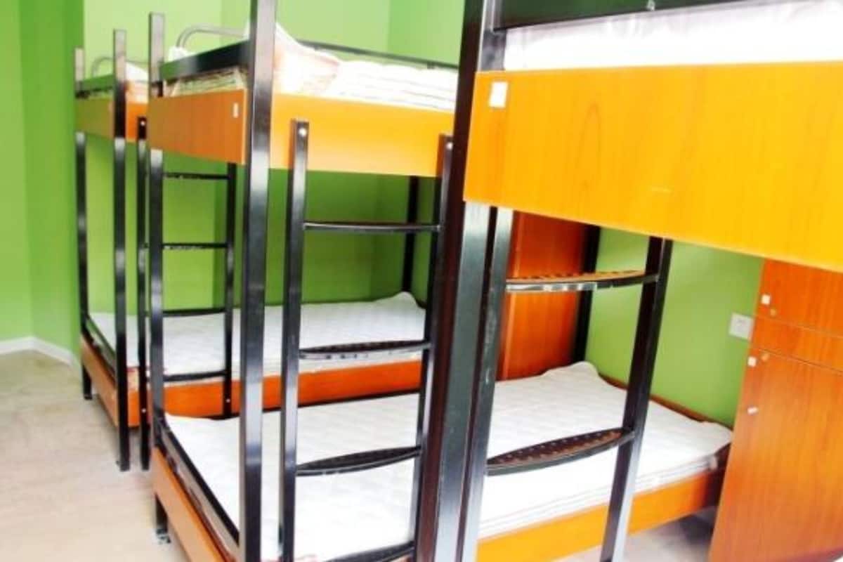 Bed in 6-bed Male Dormitory Room | Blackout drapes, free WiFi