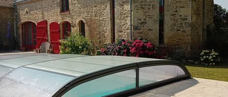 Façade de l’hébergement