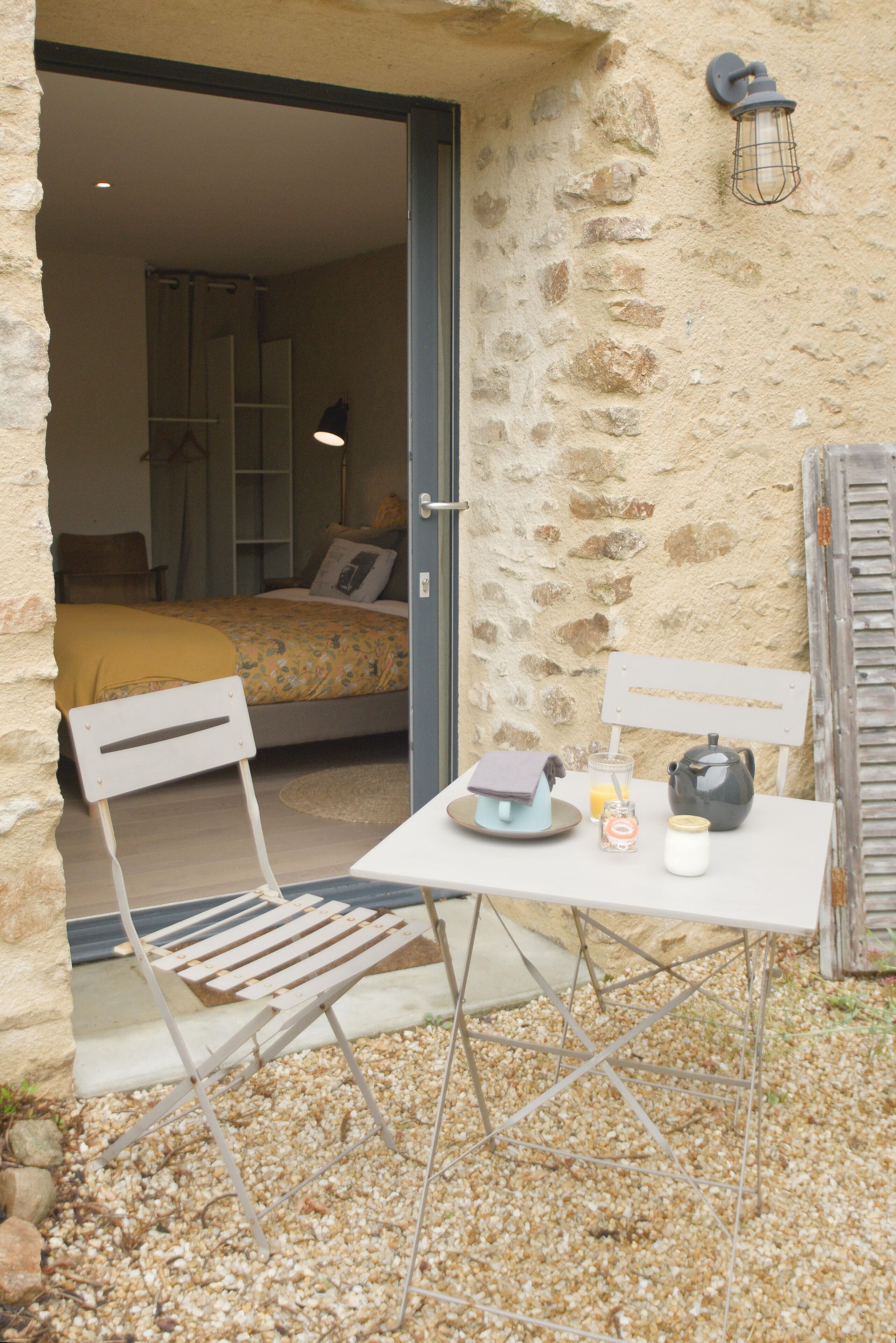 Tweepersoonskamer (Argile) | Terras