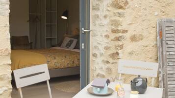 Tweepersoonskamer (Argile) | Terras